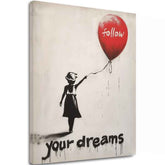 Immagine FOLLOW YOUR DREAMS | Tela italiana